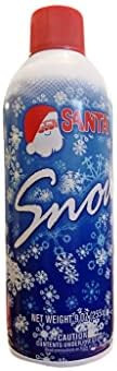 Santa Snow Spray Christmas Artificial Can18 Oz Tree Holiday Winter Fake Party Spray | Amazon (US)