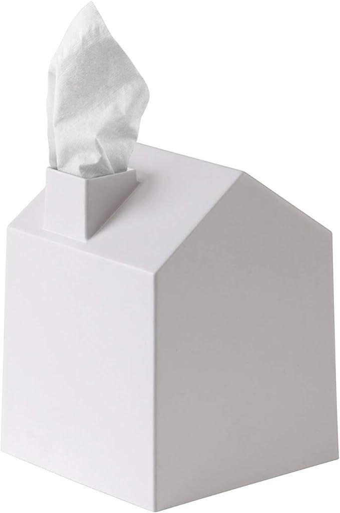 Umbra Casa Tissue Box Cover - Adorable House Shaped Square Tissue Box Holder for Bathroom, Bedroo... | Amazon (US)