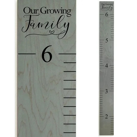 Wooden Ruler Growth Charts Ruler for Children, Boys and Girls Wood Height Chart for Growing Family G | Walmart (US)