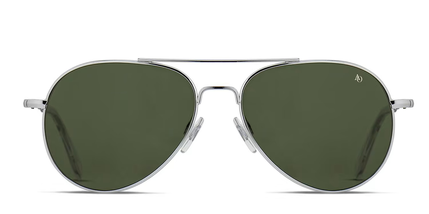 American Optical General Silver Prescription Sunglasses - 50% Off Lenses | GlassesUSA