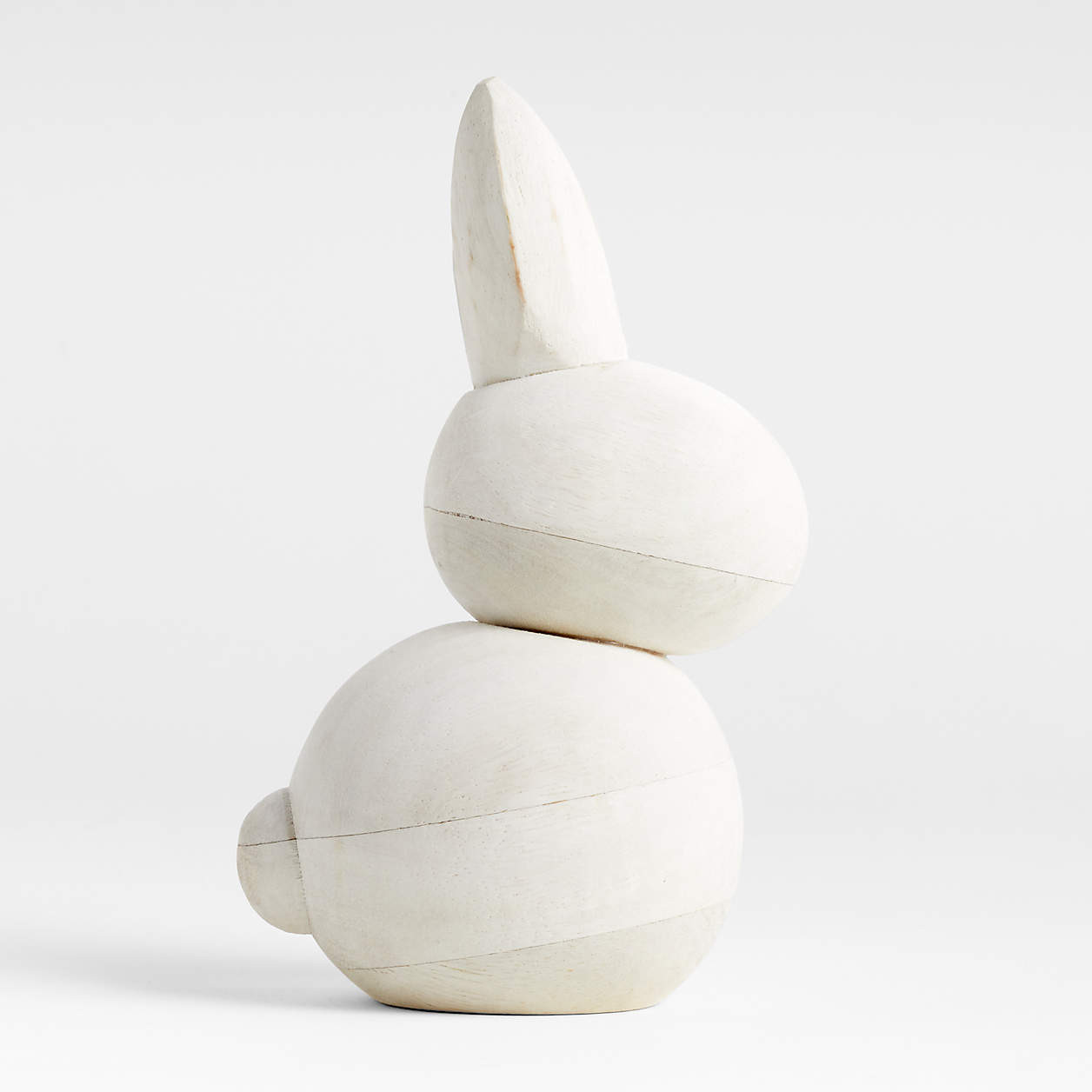 Small Wood Easter Bunny 6" + Reviews | Crate & Barrel | Crate & Barrel