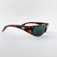 Vintage 90S Small Tortoise Wraparound Sunglasses | Etsy (US)