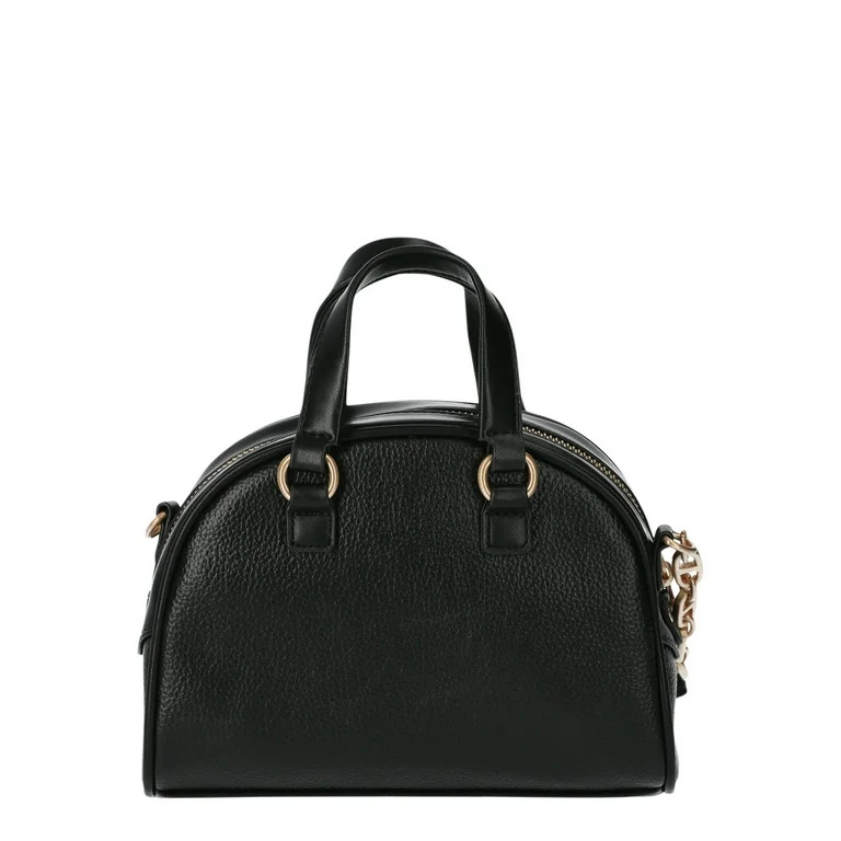 Time and Tru Women's Scottie Mini Satchel Crossbody Handbag, Black | Walmart (US)