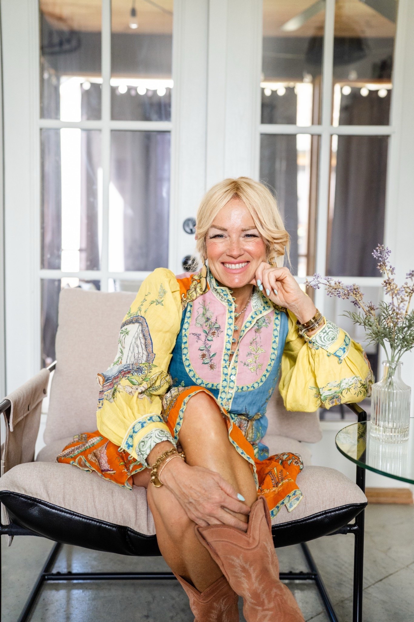 This dress is pure spring joy—short, swishy, and bursting with color like a garden in full bloom. It’s the kind of piece that makes you want to twirl, laugh a little louder, and maybe sneak onto the dance floor before the music even starts. Best part? It’s on sale right now! Scoop it up while sizes last—you’ll wear it all season long. 🌼

colorful spring dress, short flowy wedding guest dress, cowgirl chic wedding outfit, western wedding guest look, spring dress on sale, floral party dress, cowboy boots with dress outfit, LTK spring wedding style, casual wedding guest ideas

 

 #LTKStyleTip 

#LTKSeasonal #LTKWedding