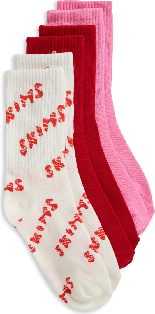 SKIMS 3-Pack Sport Socks | Nordstrom | Nordstrom