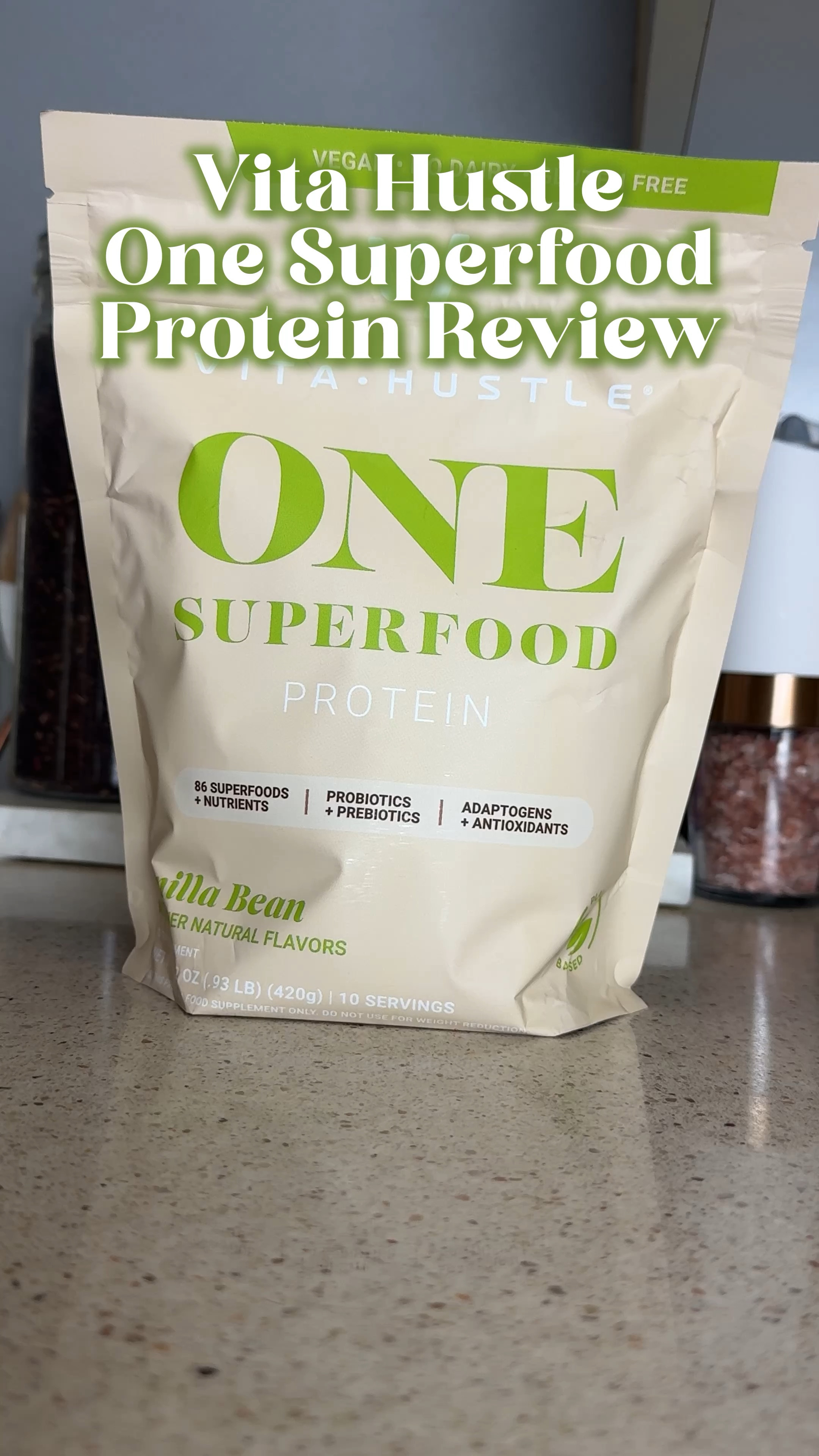 This vegan, protein powder by Kevin Hart is full of great nutrients and benefits. I definitely recommend giving it a try.

#LTKFitness #LTKActive #LTKVideo