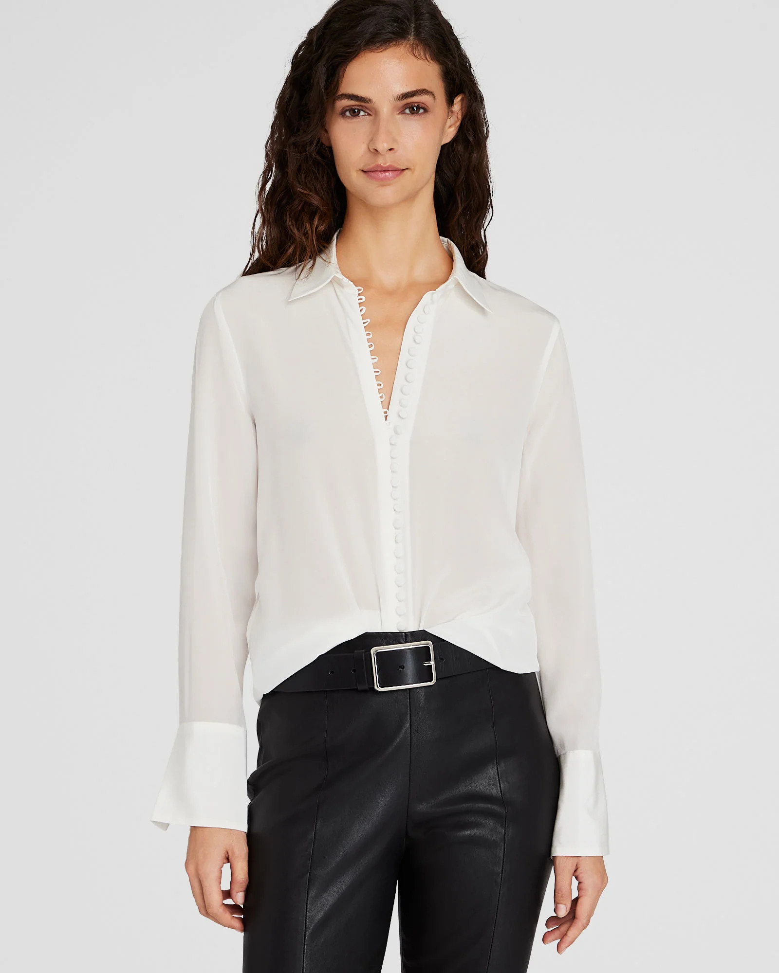 Helek Silk Shirt | Club Monaco (Global)
