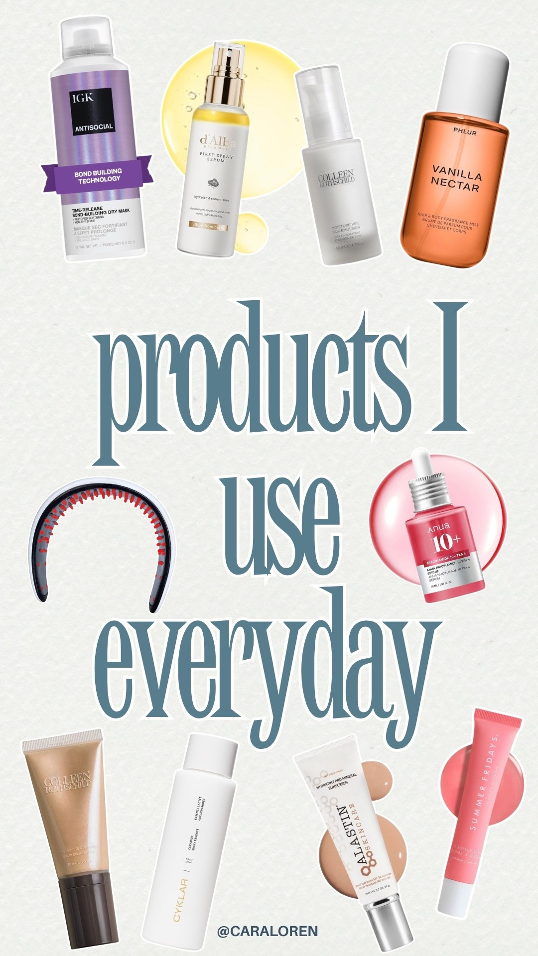 Products I use everyday!

#LTKBeauty