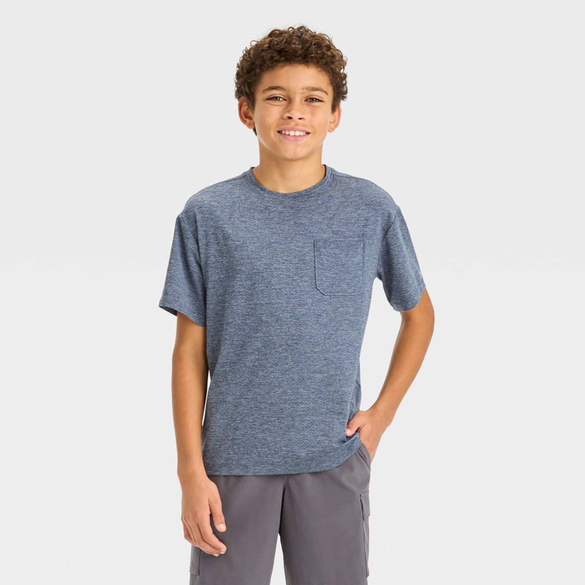 Boys' Ventilated Pocket T-Shirt - All In Motion™ | Target