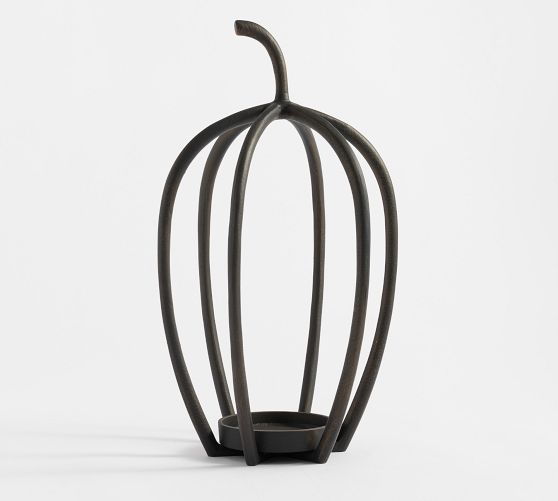 Handcrafted Fallon Pumpkin Candleholder | Pottery Barn (US)