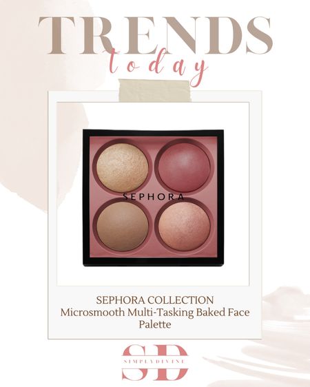 Found this beautiful face palette on Sephora. Super affordable and pretty! 😍

| Sephora | makeup | beauty | highlighter | blush | contour | 

#LTKunder50 #LTKFind #LTKbeauty