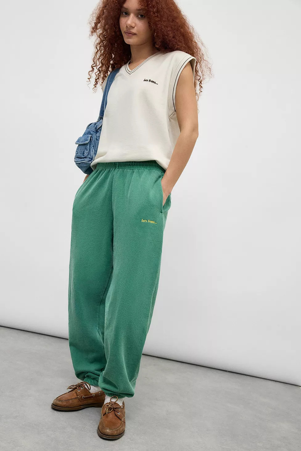 iets frans... Racing Green Cuffed Joggers | Urban Outfitters UK