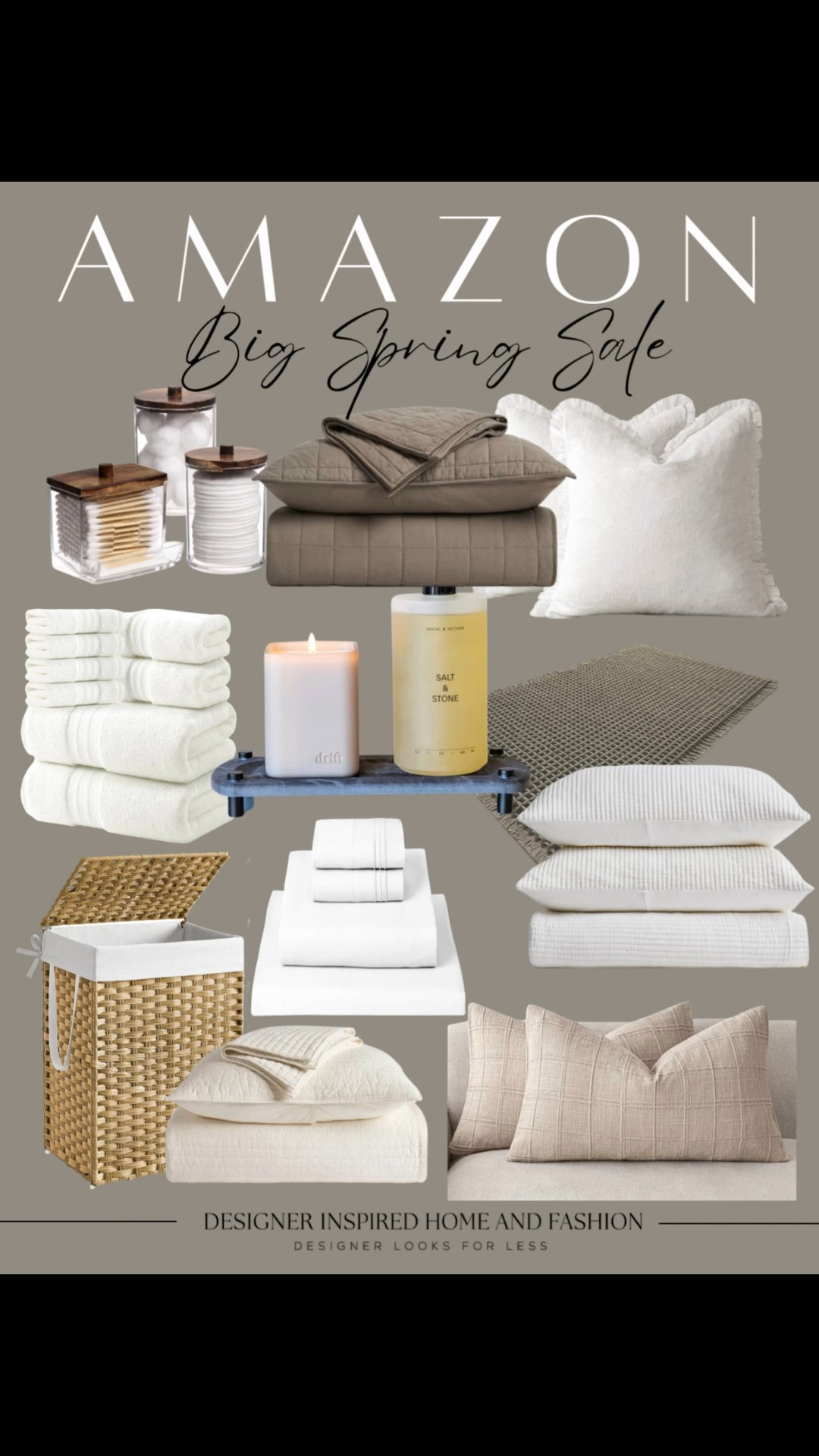 Amazon Big Spring sale bath and bedding 

#LTKHome #LTKSaleAlert