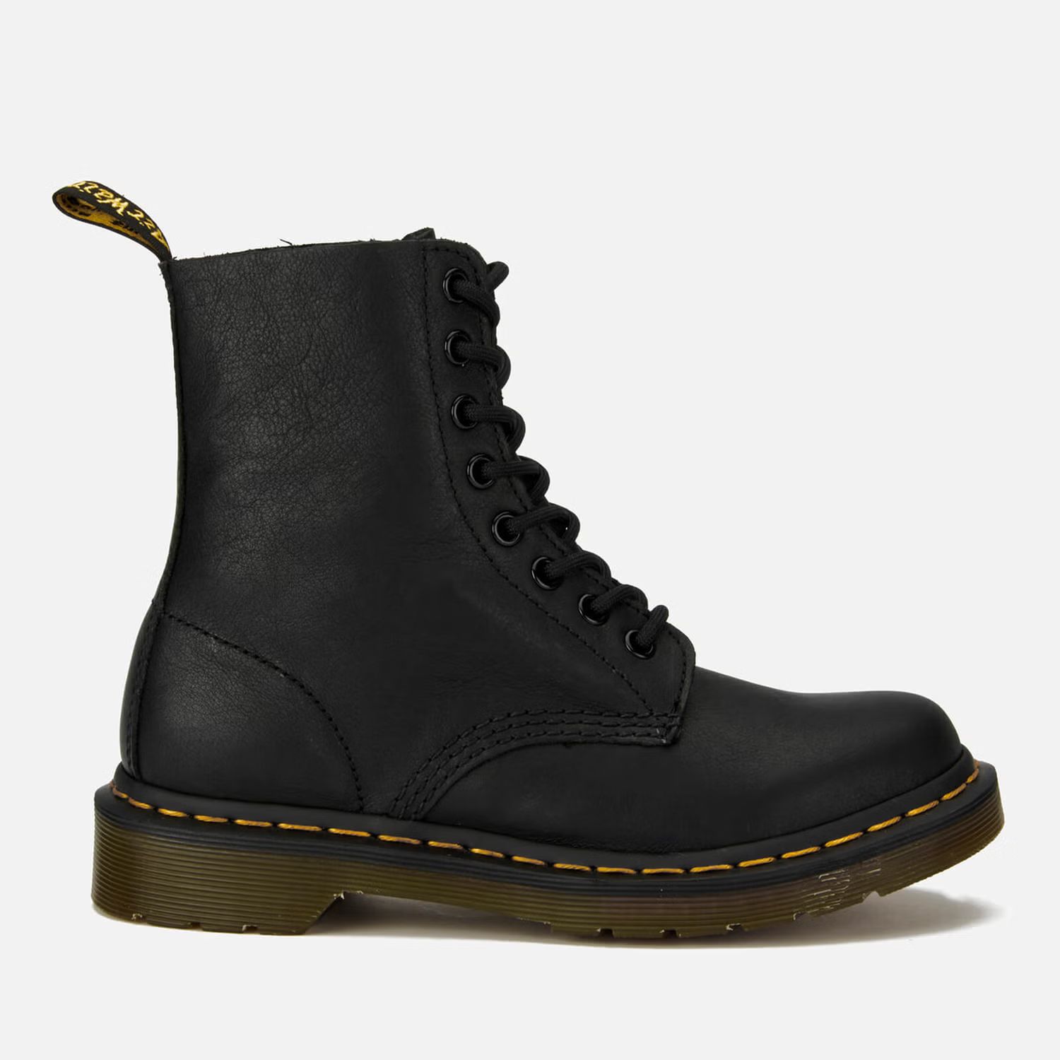 Dr. Martens Women's 1460 Pascal Virginia Leather 8-Eye Boots - Black | Coggles (Global)