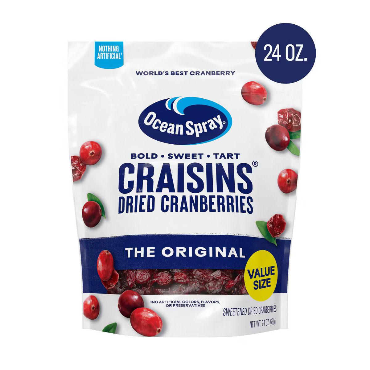 Ocean Spray Dried Cranberries Value Pack - 24oz | Target