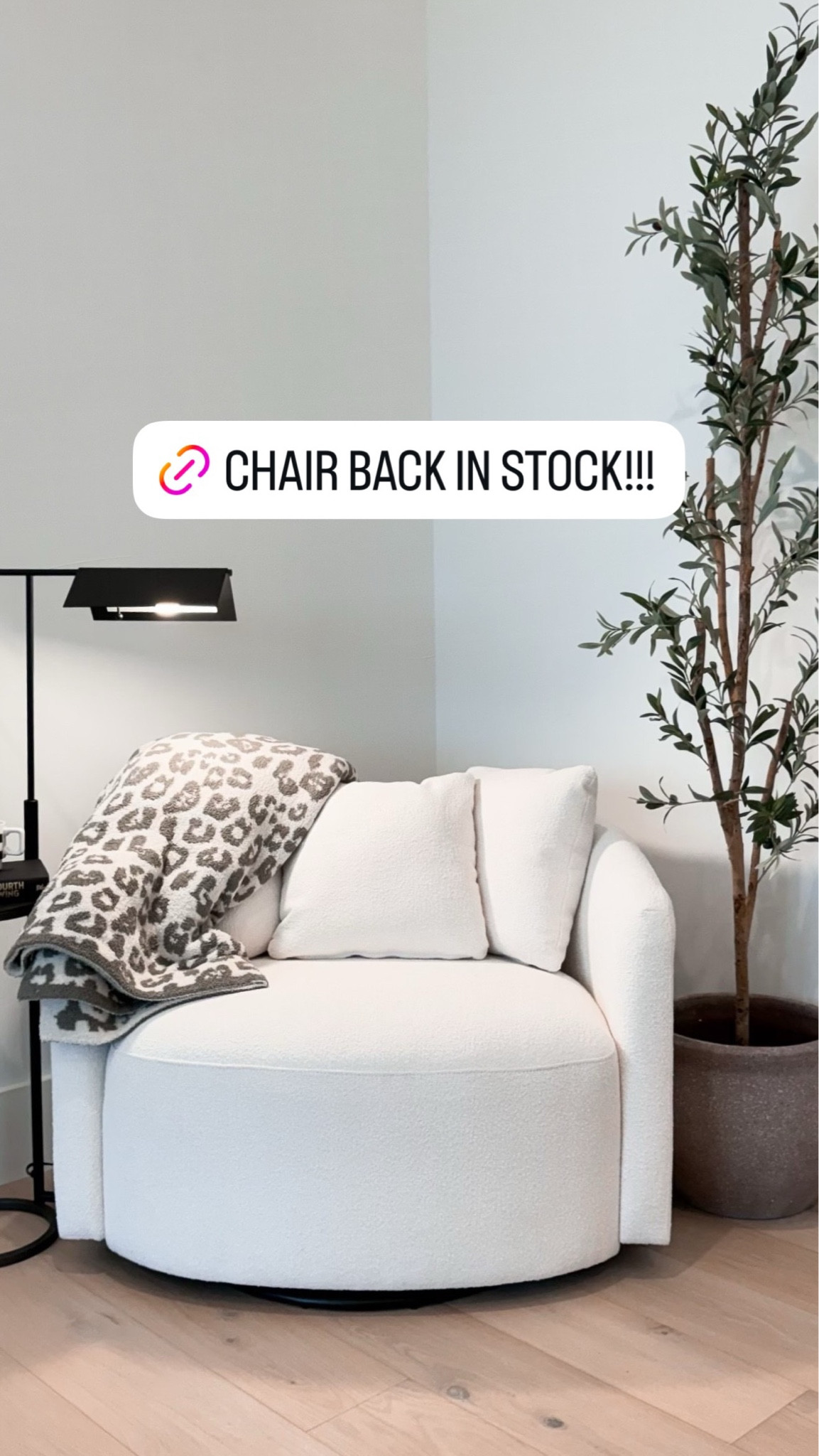 Favorite Walmart chair is back in stock! 

#LTKHome
