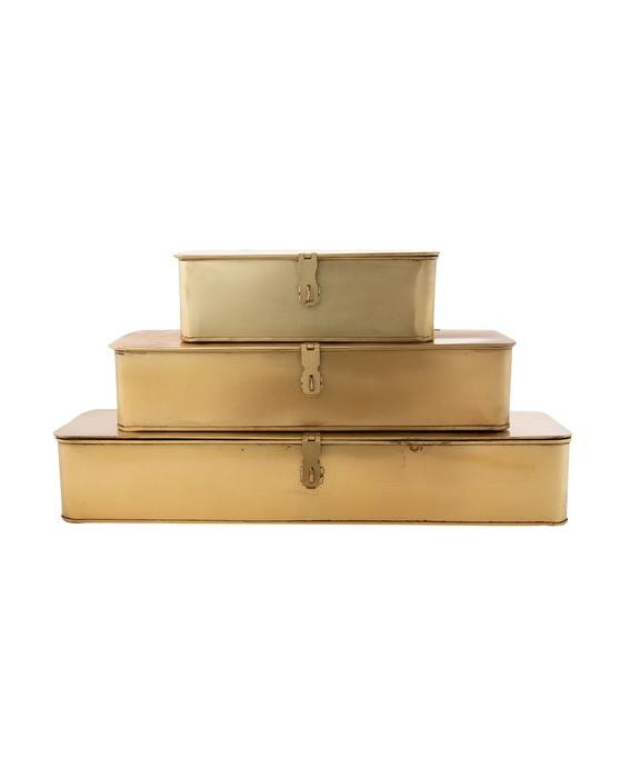 Rectangle Brass Boxes | McGee & Co.
