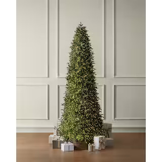 Home Decorators Collection 12 ft. Elegant Twinkling Grand Fir LED Pre-Lit Artificial Christmas Tr... | The Home Depot