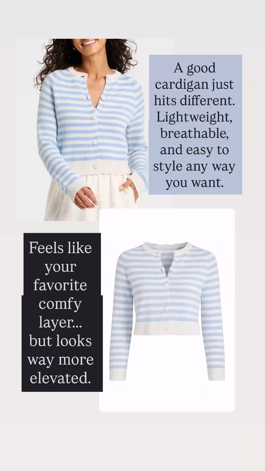 Buttoned, half-buttoned, or worn open, this one just works with everything.


#LTKootd #LTKOver40