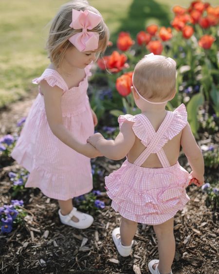 The cutest matching outfits for my girls!
Gingham outfit, baby girl outfit, toddler outfit, sister outfit, spring outfit, mother’s day outfit, family fashion 

#LTKkids #LTKSeasonal #LTKbaby