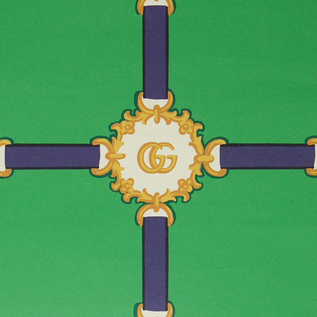 Gucci Doubloon Shamrock print wallpaper | Gucci (US)