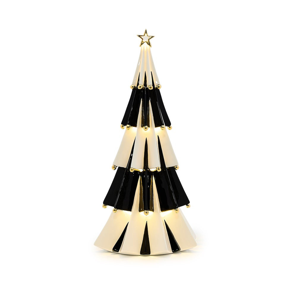 Courtly Noel Ceramic Illuminated Tree | MacKenzie-Childs