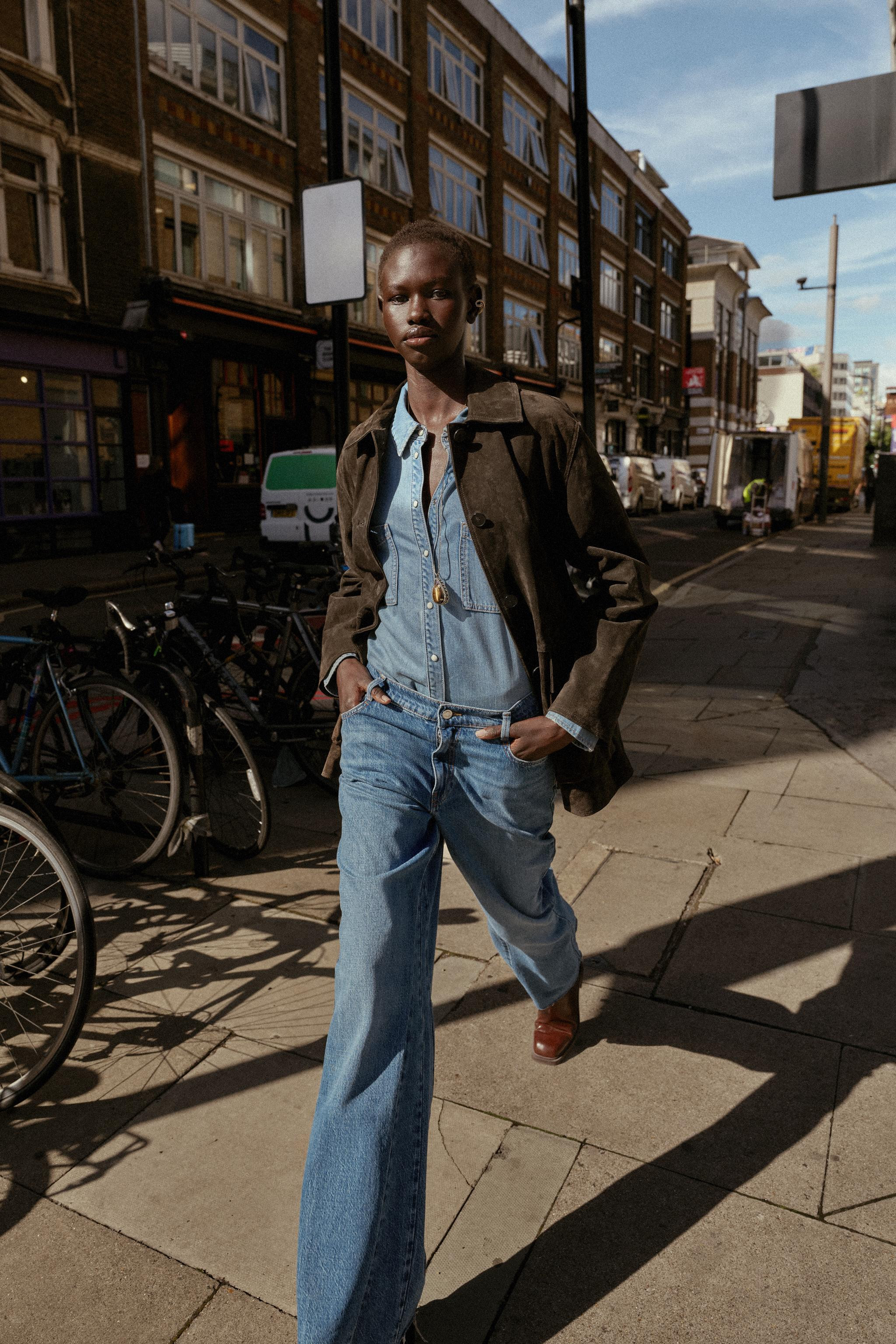 100% SUEDE LEATHER JACKET | Zara UK