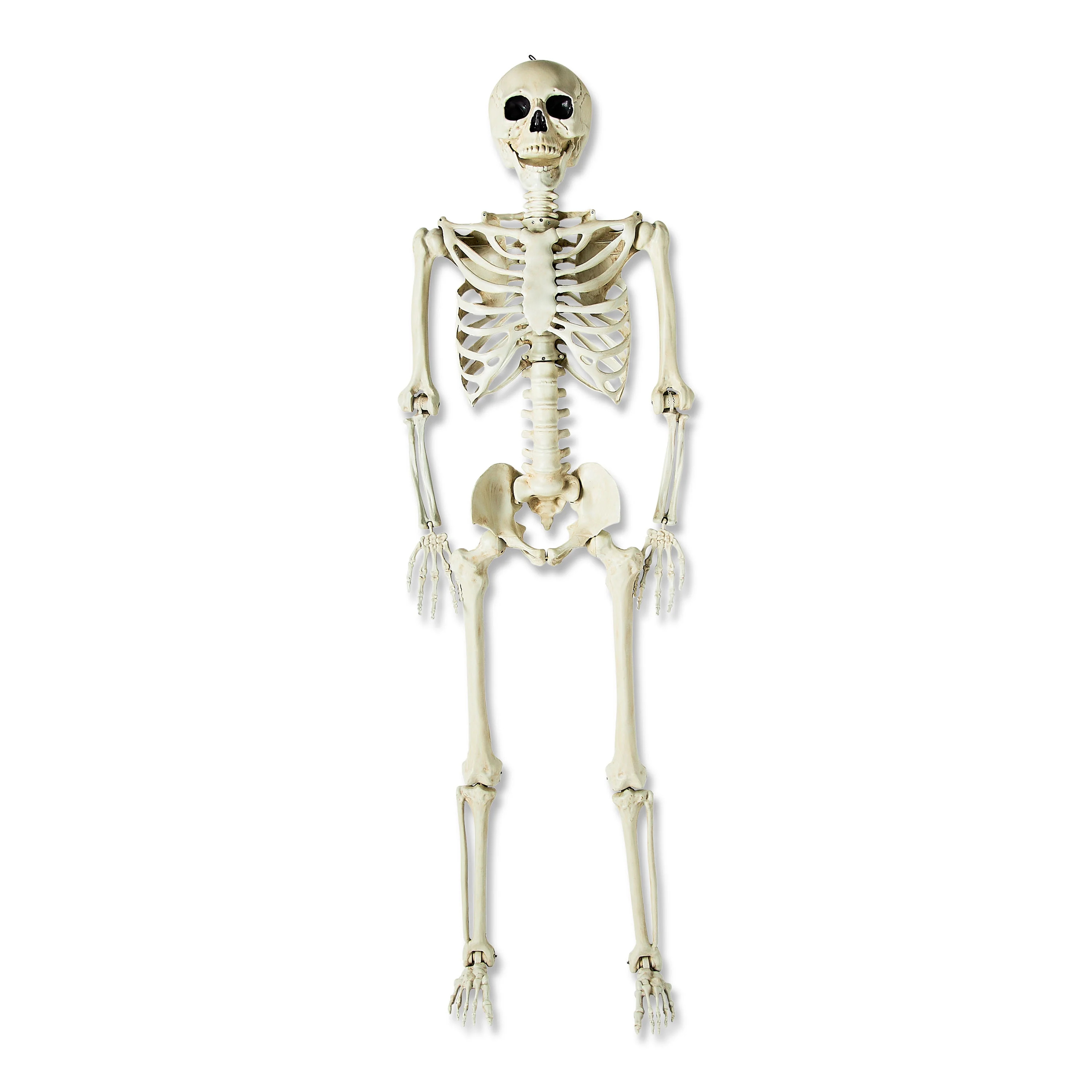 Halloween 7' Faux Posable Skeleton Outdoor Decoration by Way To Celebrate - Walmart.com | Walmart (US)