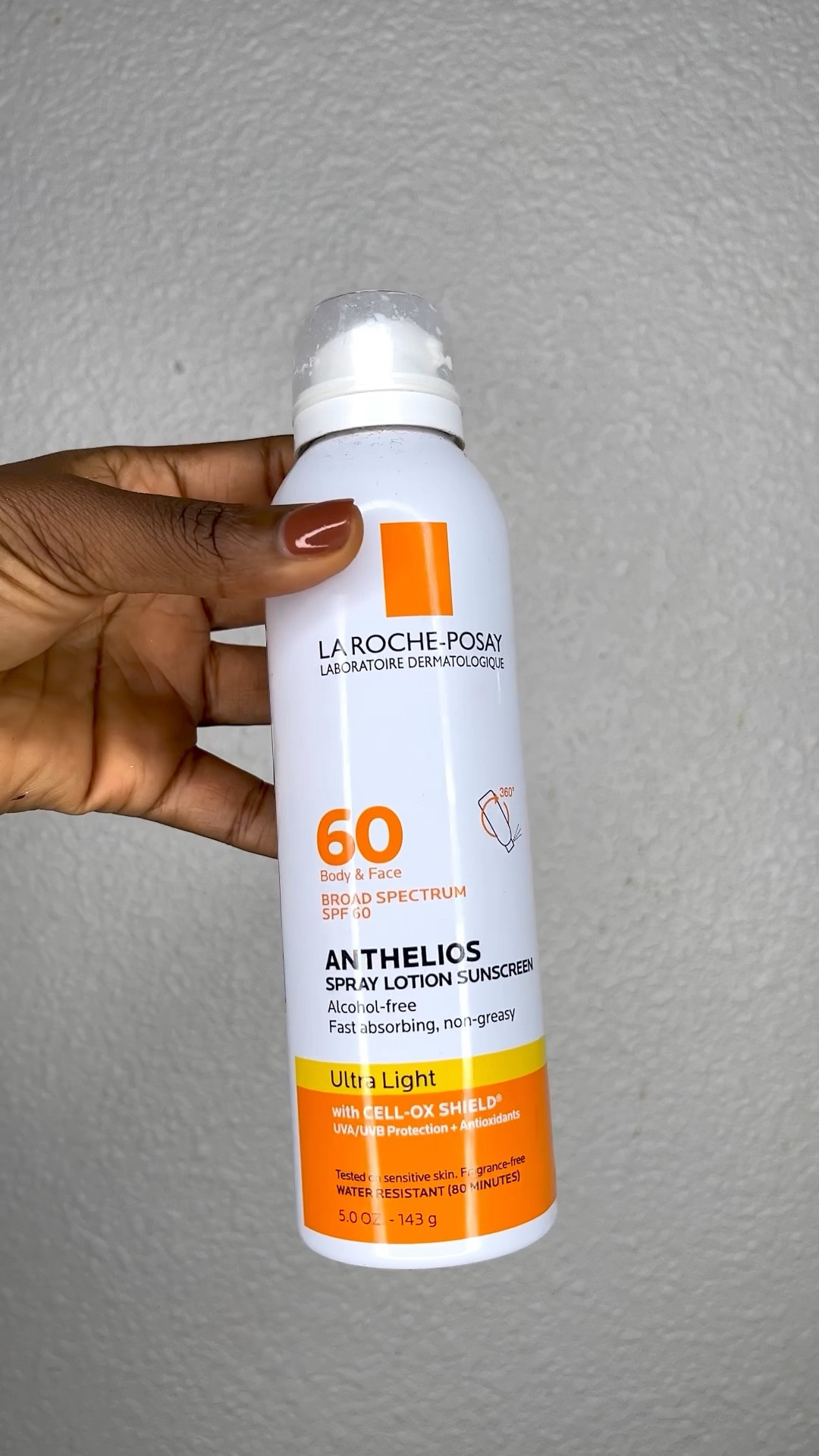 La Roche Posay Anthelios Ultra Light Sunscreen Lotion Spray SPF 60. I love this sunscreen because it leaves no white residue AT ALL! 

#LTKSeasonal #LTKbeauty #LTKsalealert