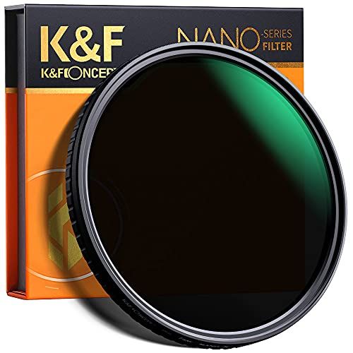 K&F Concept 67mm Fader ND Filter Neutral Density Variable Filter ND2 to ND32 for Camera Lens NO X Sp | Amazon (US)