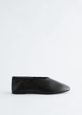Leather Ballet Flats | & Other Stories UK