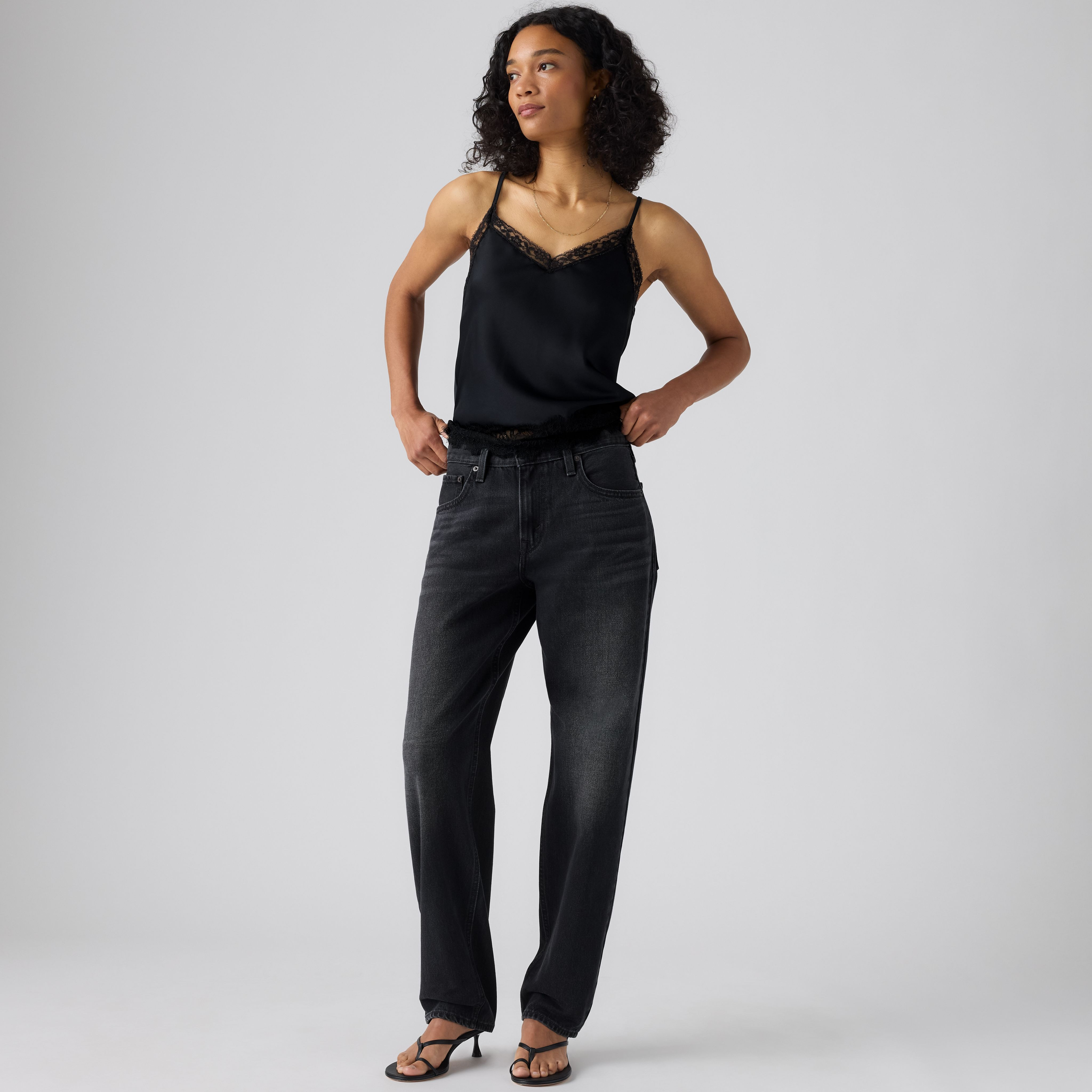 Levi's Loose Taper Jeans - Women's - 25X31 - Red | Levi's UK