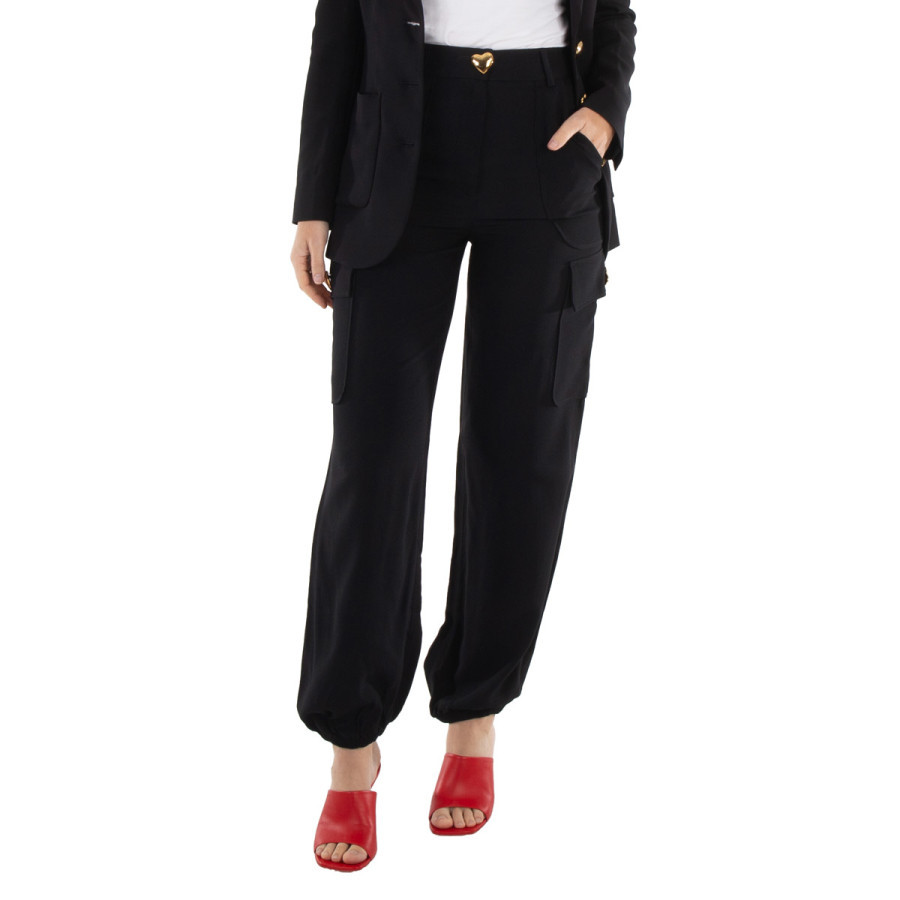 Moschino Ladies High-Waisted Cargo Trouser | Jomashop.com & JomaDeals.com