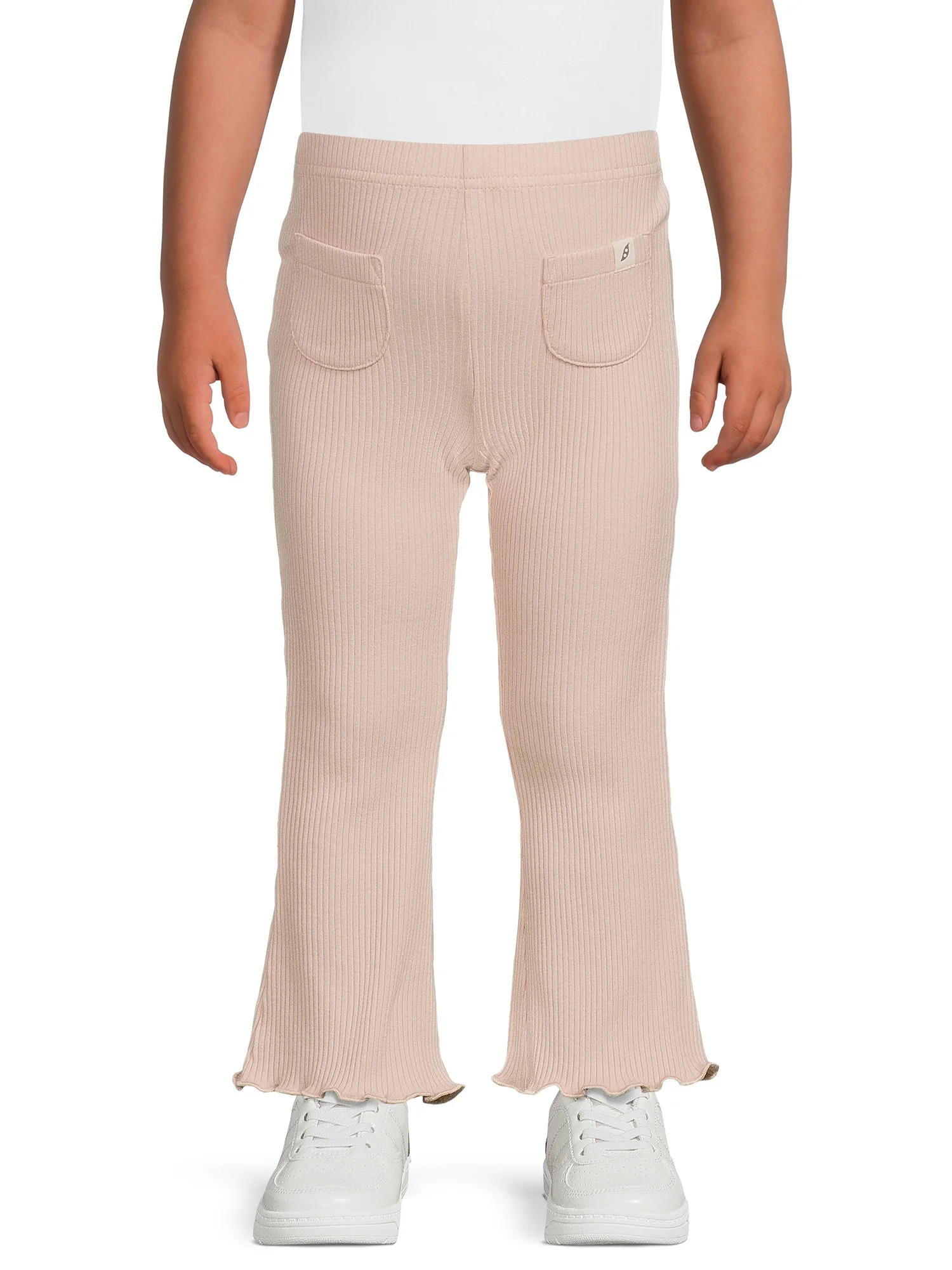 easy-peasy Toddler Girl Rib Flare Leggings, Sizes 12M-5T | Walmart (US)
