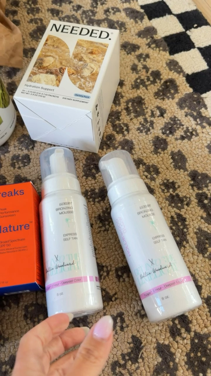 Finally getting around to unboxing my orders/PR! 
Freaks of nature sunscreen 
Needed hydration support & collagen proteins
Hollie Woodward self tanner

#LTKOver40 #LTKBeauty
