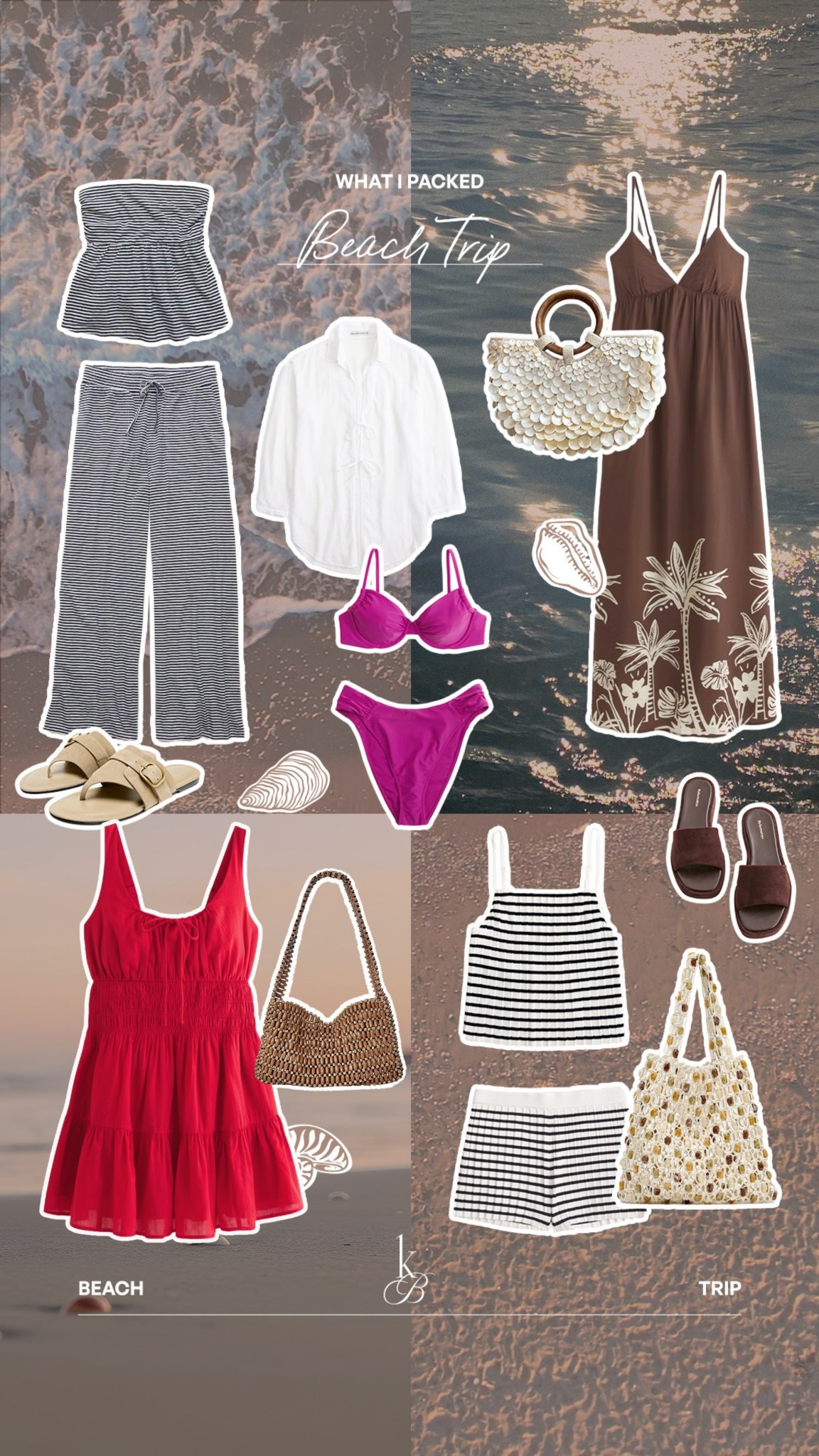 What I packed for our beach trip this weekend🤎 

#LTKSwim #LTKMidsize #LTKSeasonal