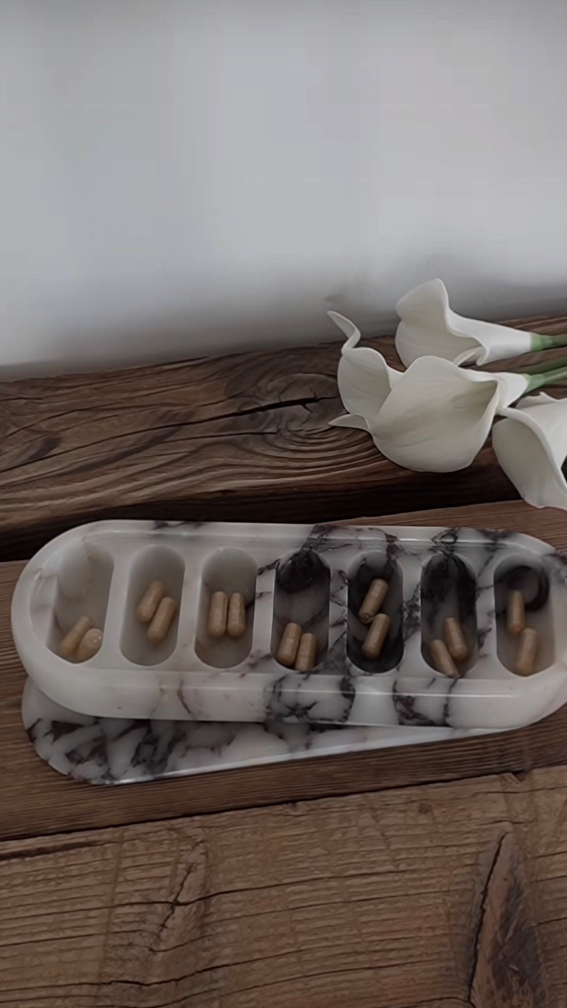 aesthetic marble pill organizer

#LTKHome