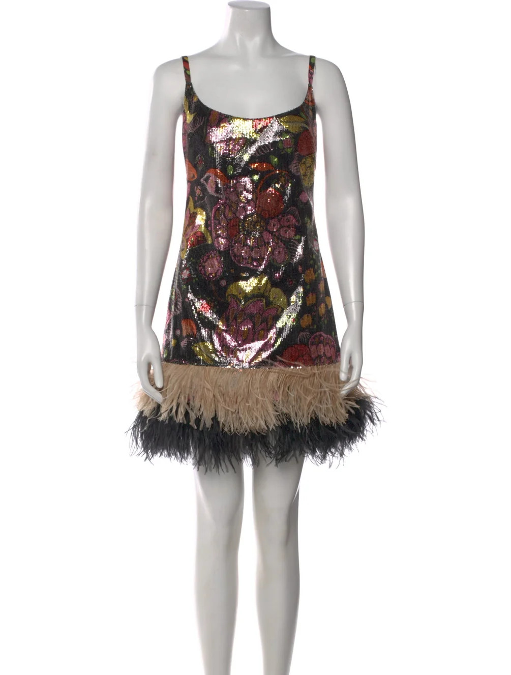 Floral Print Mini Dress | The RealReal