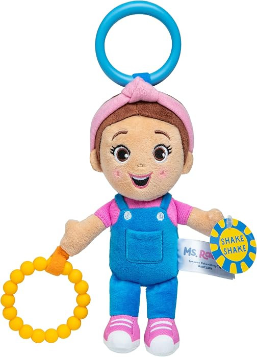 Ms. Rachel Official Sensory Take-Along Toy, Baby Swing & Baby Stroller Teething Toys with Rattle ... | Amazon (US)