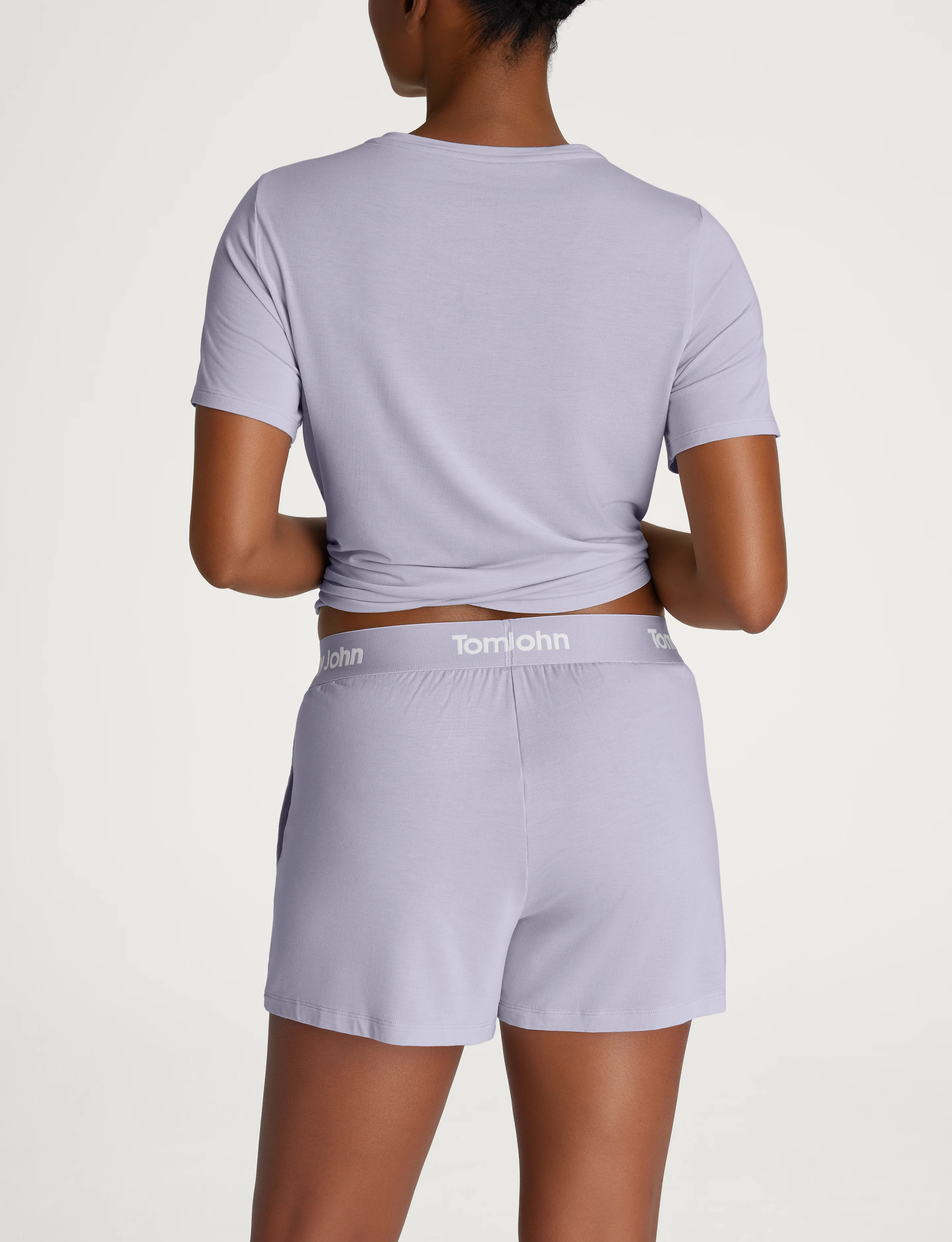 Women's Second Skin Sleep Pocket Tee & Short Set | Tommy John