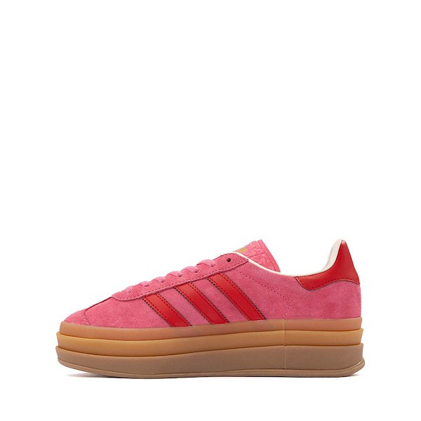 adidas Gazelle Bold Athletic Shoe - Big Kid - Rose Tone / Better Scarlet / Cream White | Journeys