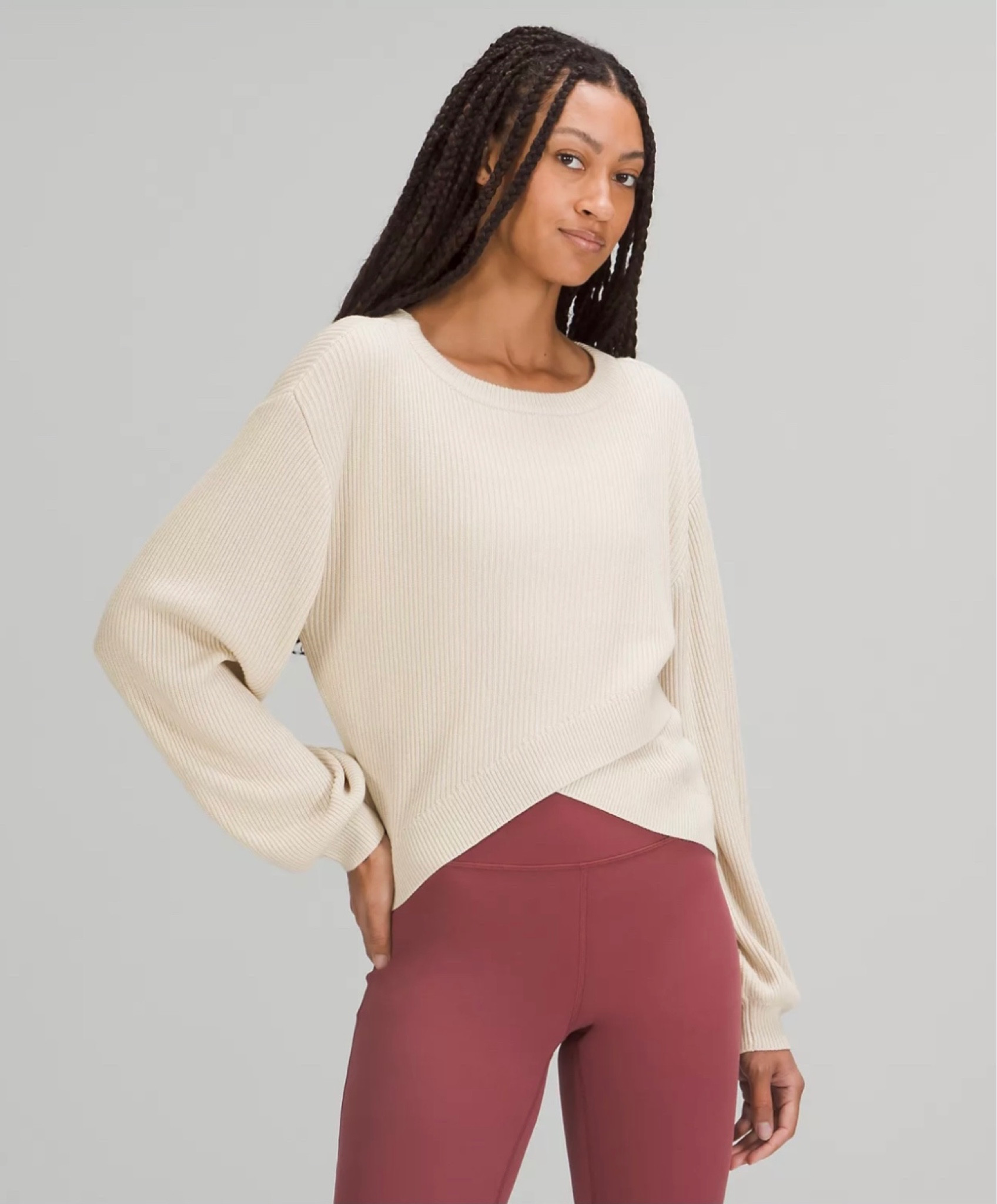 Lululemon reversible crossover sweater on sale for Black Friday 

#LTKCyberweek #LTKunder100 #LTKsalealert