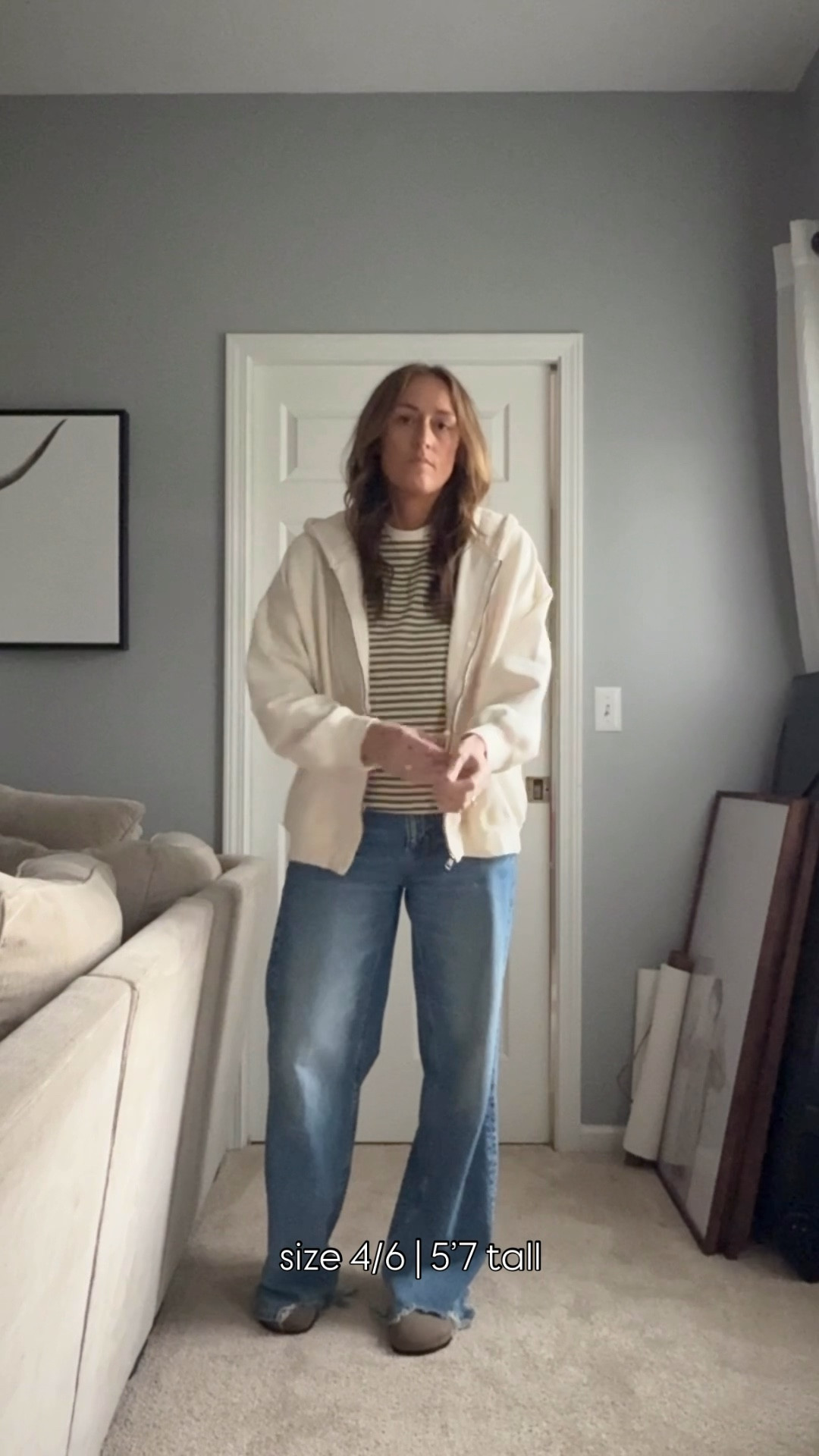 4/9/26 ✨ Tee is a small. Jeans are a 6 long.

Everyday outfits. Easy outfits. Easy outfit ideas. Neutral basics. Spring outfits. Spring outfit idea. Casual outfits. Basic mom outfit. Casual outfit idea. Casual outfit. Everyday outfit. Mom outfit. Street style. Casual mom outfit. Amazon fashion. Sports mom outfits. Sports mom outfit idea.

#LTKgrwm #LTKOver40 #LTKootd