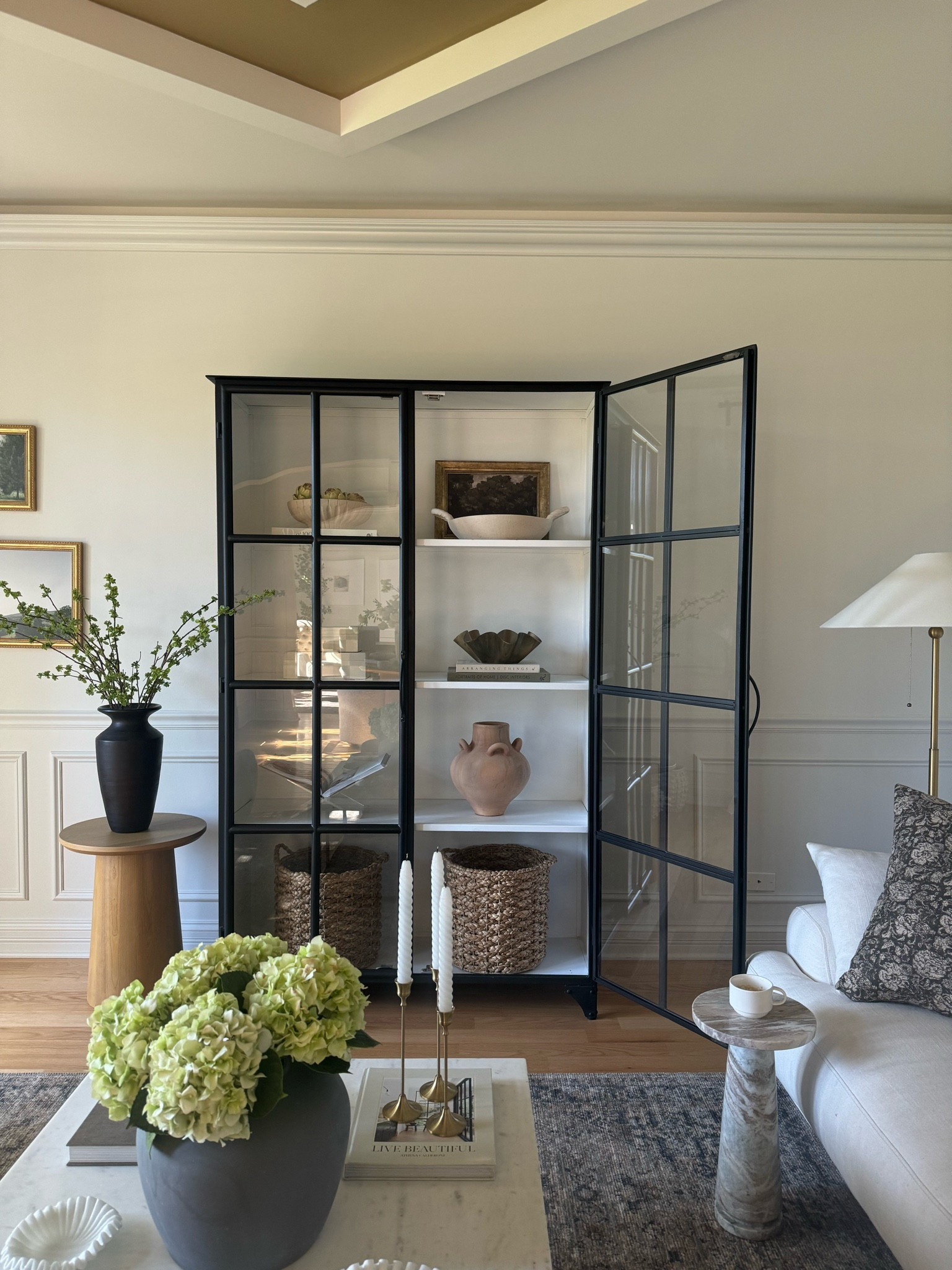 Cabinet styling inspiration for you! Also added this new Studio McGee decorative bowl to the top shelf. 

Studio McGee, home decor, Target home, Target style, living room decor, living room, cabinet, McGee & Co, 

#LTKHome #LTKSummerSales #LTKSaleAlert