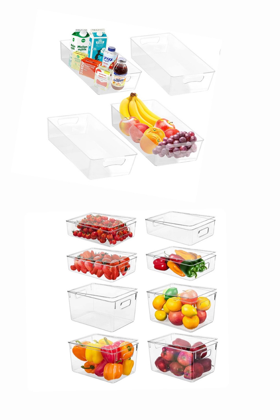 Amazon Kitchen Bin Organizer with clear lids 

#LTKU #LTKFind #LTKhome