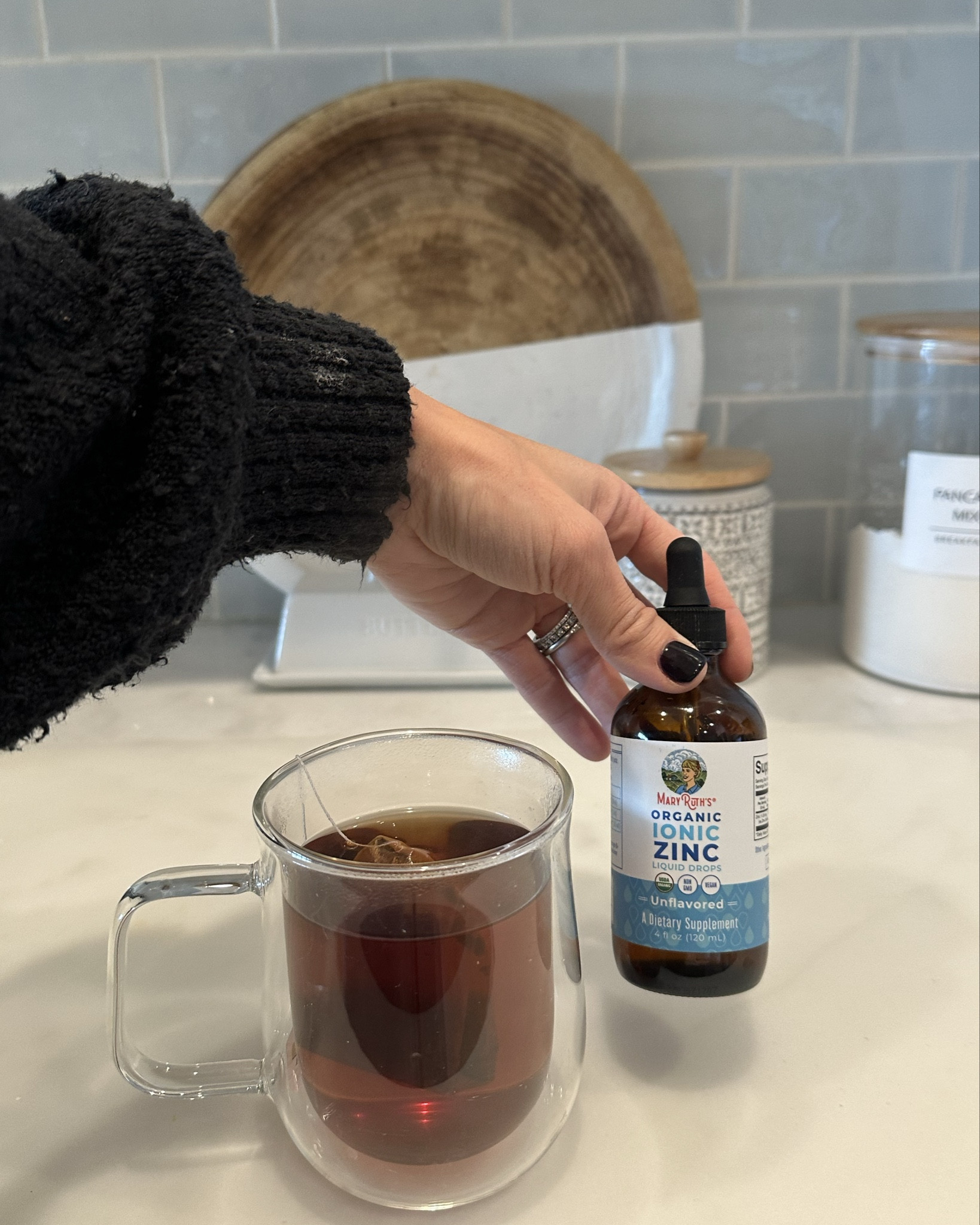 It’s cold season and there is already so much going around. I love MaryRuth’s brand and swear by putting this zinc in my tea or coffee for the fall/winter season to help keep colds away! I also use the multivitamin and D3 + B12 for the kids! 

#maryruths #vitamins #coldseason

#LTKFamily #LTKKids