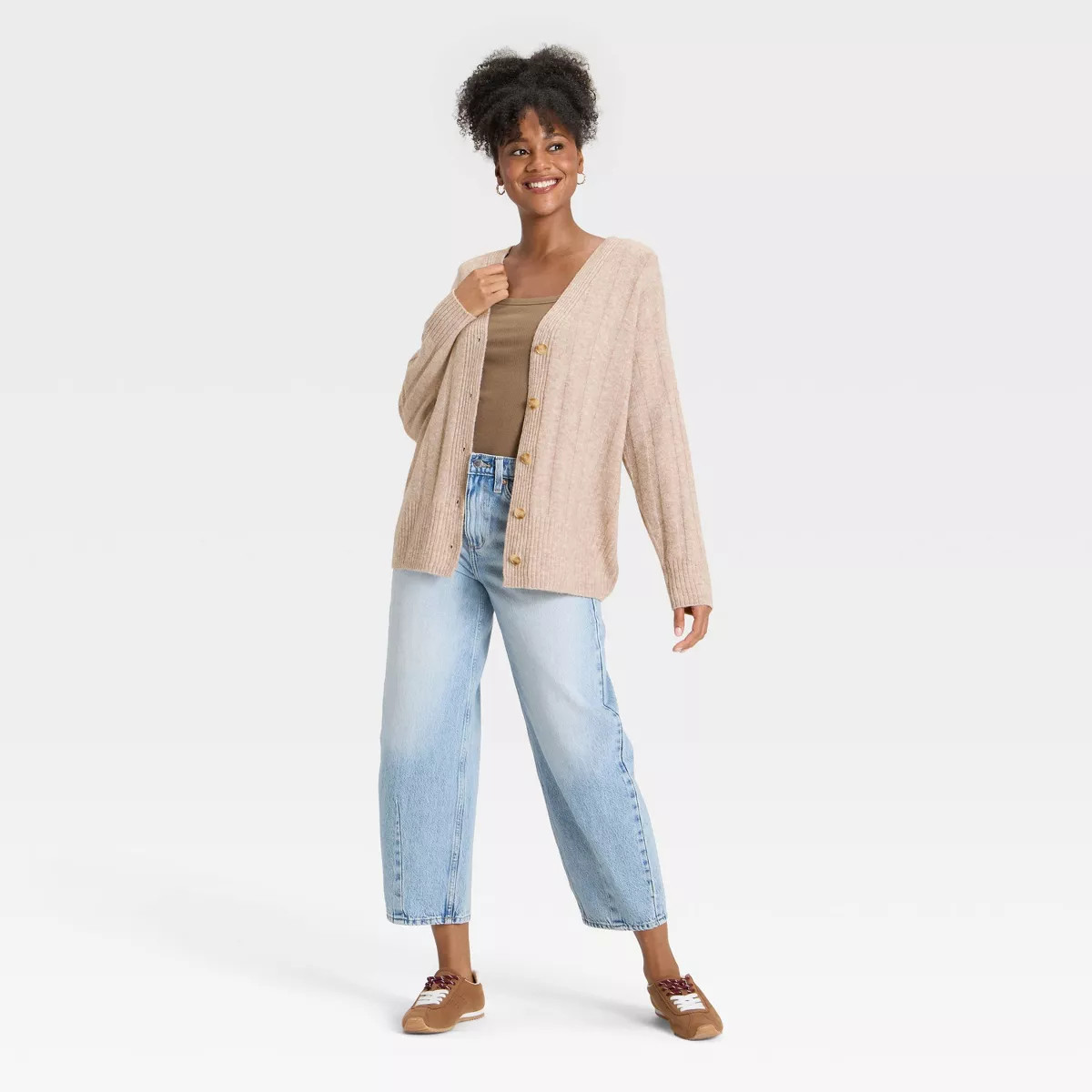 Women's Knit Ribbed Cardigan - Universal Thread™ | Target