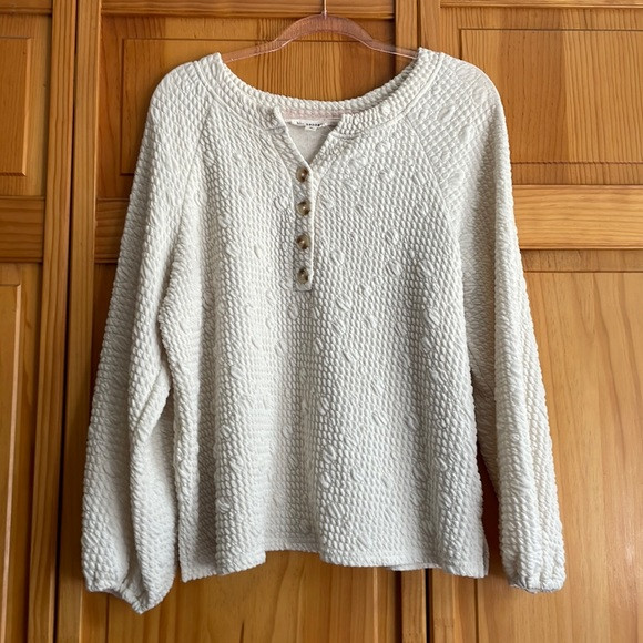 Blu Pepper Cream Sweater | Poshmark