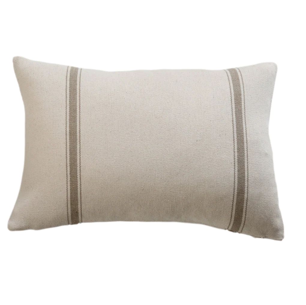 Mae Stripe Pillow Cover | Danielle Oakey Interiors INC