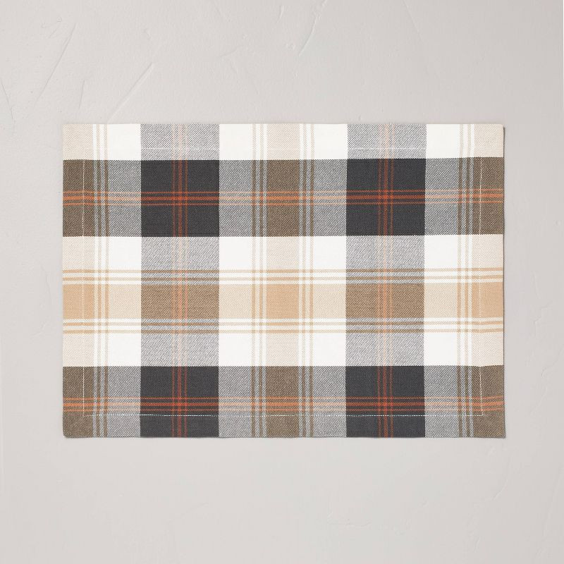 Fall Tartan Plaid Placemat - Hearth & Hand™ with Magnolia | Target